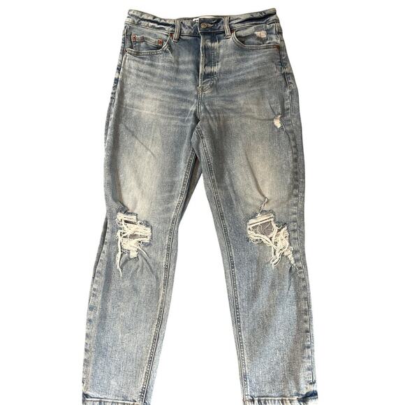 Women's Daze Distressed Light Wash Jeans Size 28 - Picture 3 of 7